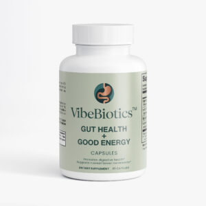 A bottle of VibeBiotics